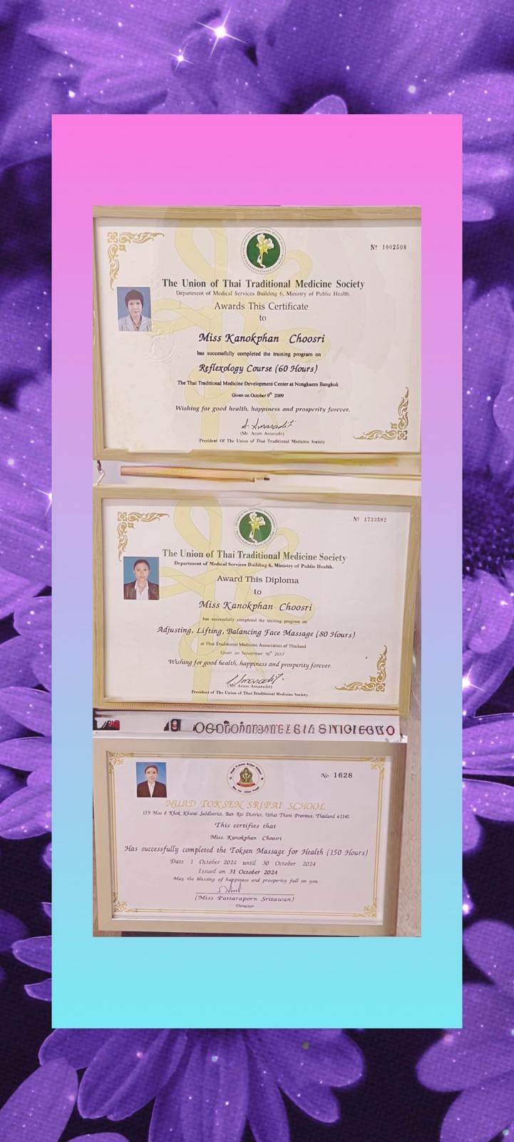 Certificat massage thaï - Réflexologie, Gua Sha & Tok Sen